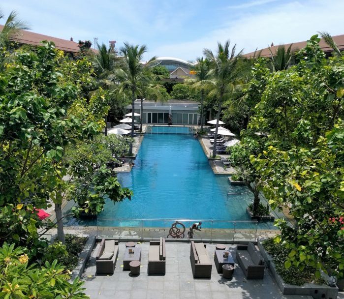 pool at Bali Hilton Garden Inn