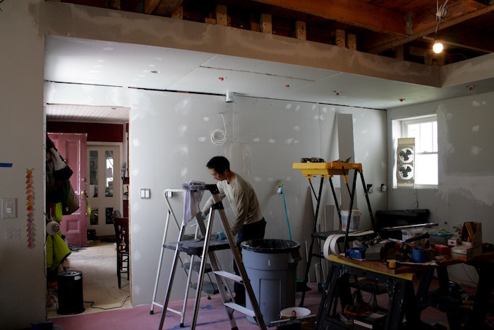 Kitchen_Drywalled