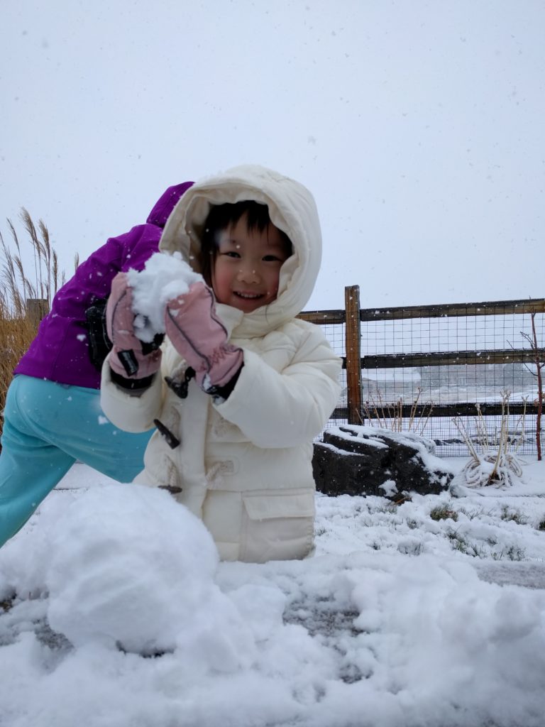 Snowball fight