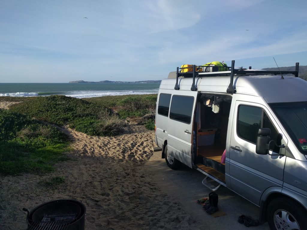 half moon bay camping