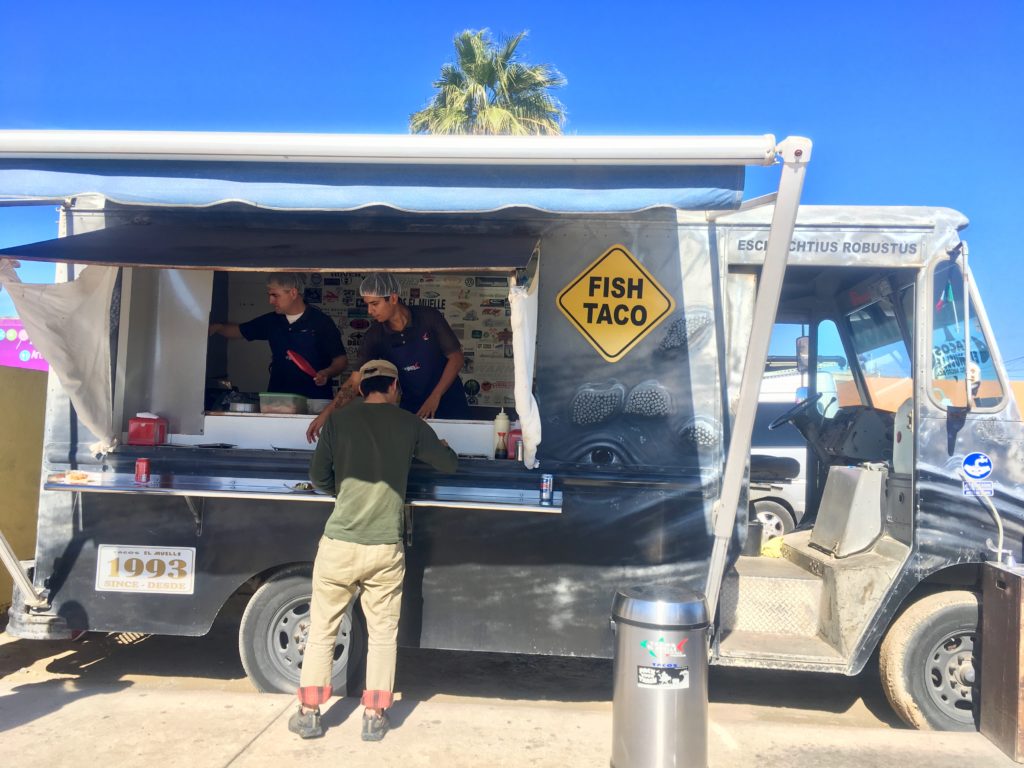 Our first good taco place happened to be out of this truck.